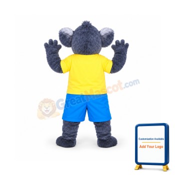 Furry Koala Mascot Costume