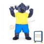 Furry Koala Mascot Costume