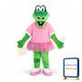 Beautiful Alice Alligator Mascot Costume