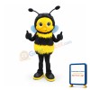 Cute Fluffy Bee Mascot Costume