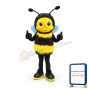 Cute Fluffy Bee Mascot Costume