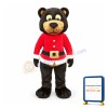 Christmas Bear Mascot Costume