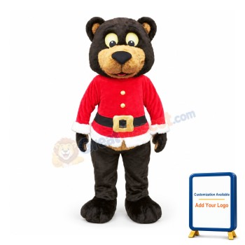 Christmas Bear Mascot Costume