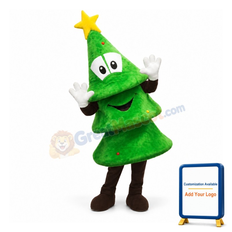 Christmas Tree Mascot Costume