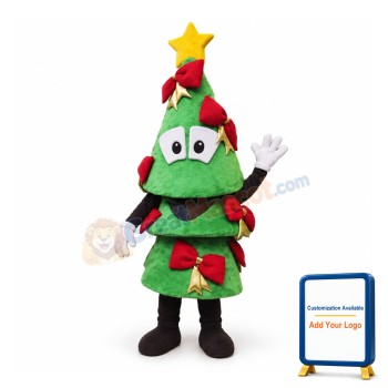 Christmas Tree Mascot Costume For Adult