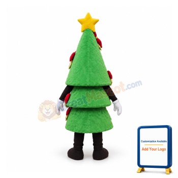 Christmas Tree Mascot Costume For Adult