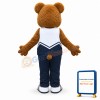 Sporty Bear Mascot Costume