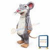 Fluffy Mouse Mascot Costume