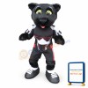 College Black Panther Mascot Costume