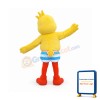 Furry Duck Mascot Costume