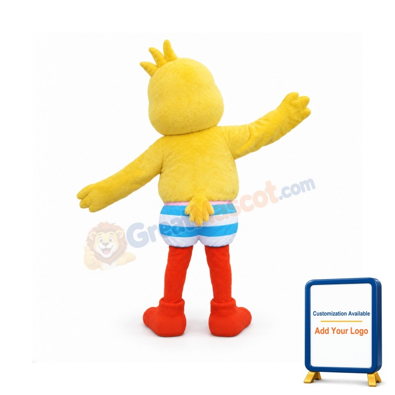 Furry Duck Mascot Costume