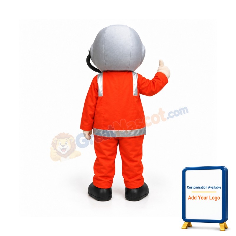 Pilot Mascot Costume
