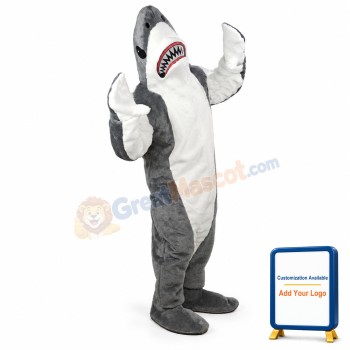 Deluxe Shark Mascot Costume
