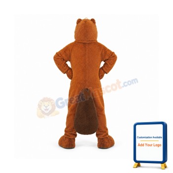 Deluxe Beaver Mascot Costume