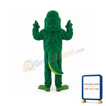 Old Alligator Mascot Costume