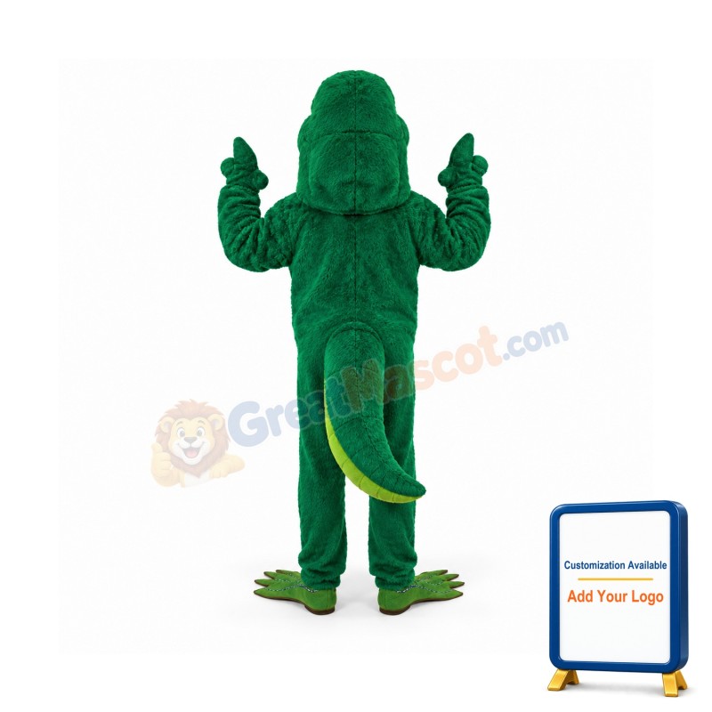 Old Alligator Mascot Costume