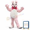 Deluxe Pink Bunny Rabbit Mascot Costume