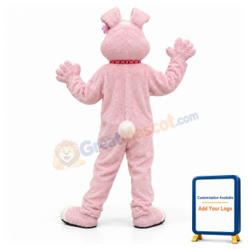 Deluxe Pink Bunny Rabbit Mascot Costume
