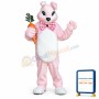 Deluxe Pink Bunny Rabbit Mascot Costume