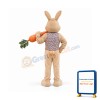 Tan Bunny Rabbit Mascot Costume