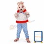 Cute Pink Bunny Rabbit Mascot Costume