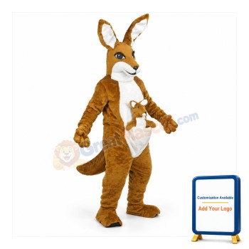 Deluxe Kangaroo Mascot Costume