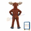 Cute Moose Mascot Costume
