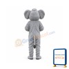 Grey Elephant Mascot Costume