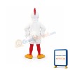 White Rooster Mascot Costume