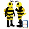 Deluxe Bee Mascot Costume