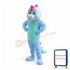 Blue Magic Dragon Mascot Costume