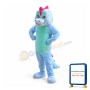 Blue Magic Dragon Mascot Costume