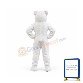 Deluxe Polar Bear Mascot Costume