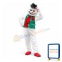 Holiday Snowman Mascot Costume