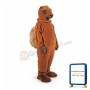 A Medium-brown Squirrel Mascot Costume
