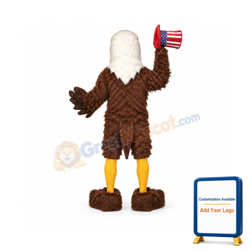 Deluxe Eagle Mascot Costume
