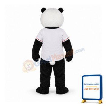 Baseball Panda Bear Mascot Costume