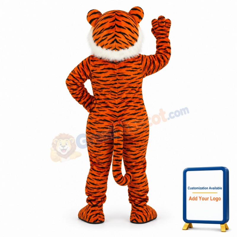 Deluxe Tiger Mascot Costume