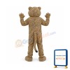 Spotted Brown Leopard Mascot Costume
