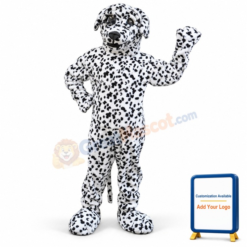 Dalmatian Dog Mascot Costume