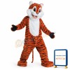 Adult Deluxe Tiger Mascot Costume