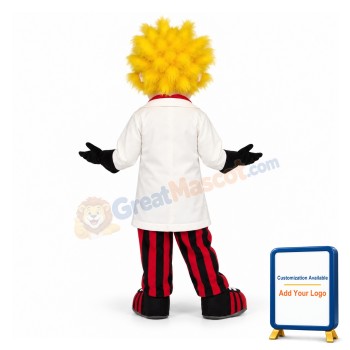 Crazy Professor Mascot Costume