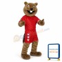 Happy Beaver Mascot Costume
