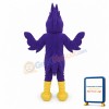 Purple Bird Mascot Costume