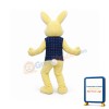 Yellow Bunny Mascot Costume