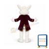Cute White Bunny Mascot Costume