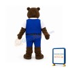 Worker Bear Mascot Costume