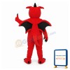 Red Dragon Mascot Costume For Adult
