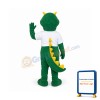 Happy Green Dragon Mascot Costume