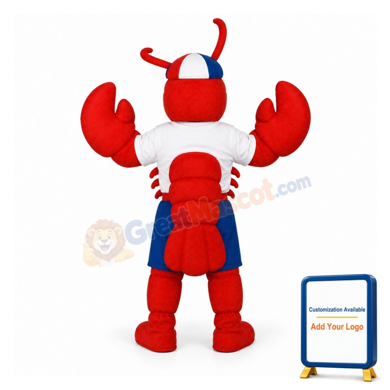 Sport Lobster Mascot Costume
